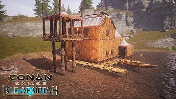 HOW TO BUILD A STARTER BASE [SPEED BUILD] - CONAN EXILES