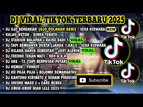 DJ JAWA TERBARU 2025 FULL BASS | DJ OJO DOLANAN GENI | TRESNO TEKAN MATI | CINTA TAK TERPISAHKAN