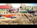 Miniature Railway Station Total Flood Disaster - Diorama Dam Breach