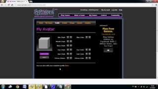 How to get A Black Avatar in Sploder