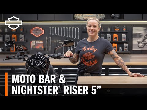 Harley-Davidson Moto Bar &amp; 5&quot; Riser for Nightster Models Overview