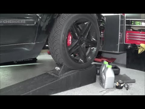 Oil Change on Jeep SRT8