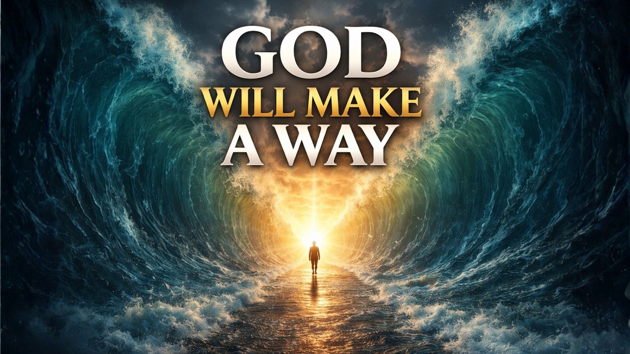 God Will Make a Way 🌊 Powerful Christian Worship Song | Trust in Jesus in Difficult Times