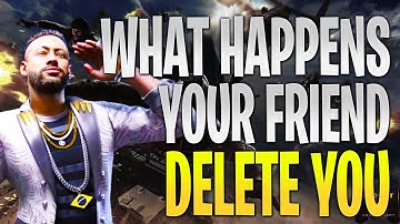 How To Know What Happens if Your Friend Delete You in Call of Duty Mobile