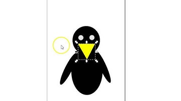 Inkscape - Making a Penguin