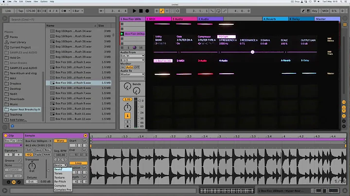 Channel Strips and Default Presets in Ableton = Ne...