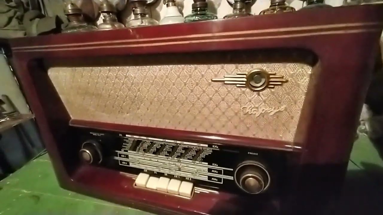 Stare Radio Lampowe KAPRYS