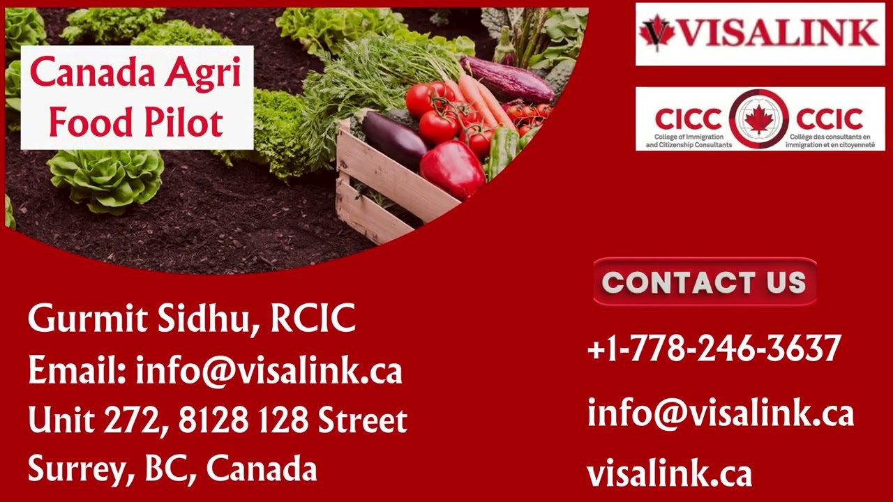 Visa Link Immigration - Canada Agri Food Pilot