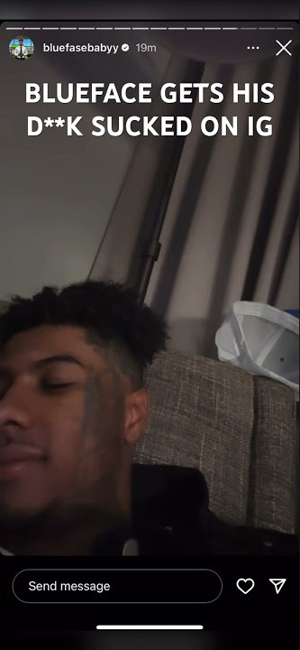 BLUEFACE GETS HIS D**K SUCKED ON IG LIVE #blueface #shorts #funny