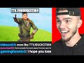 I put TTV in my Fortnite name...  (HILARIOUS REACTIONS)