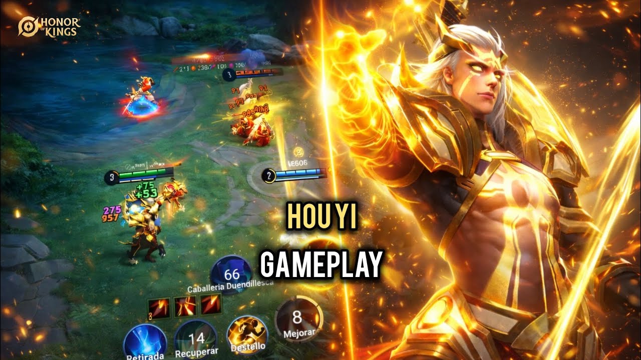 HOK : HOU YI / LINEA FARMEO GAMEPLAY | HONOR OF KINGS 