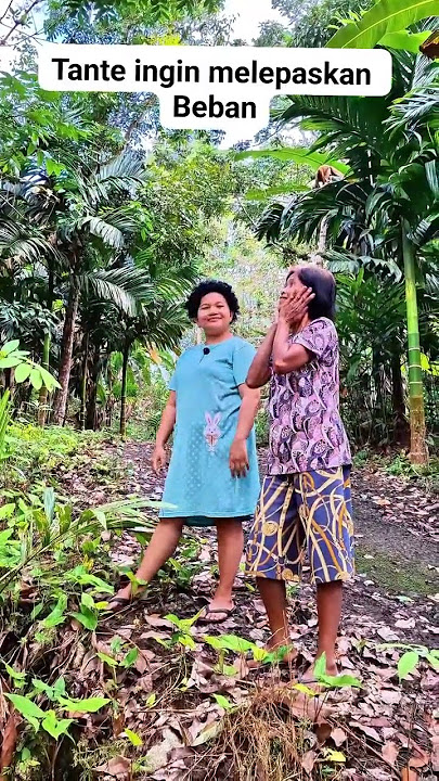Tante ingin melepaskan beban #viralvideo #lucu #interaksi #ngakak #comedy #gudanghiburan