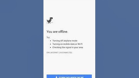 Hidden Dinosaur game on Chrome Browser| 2018 Android Gameplay..