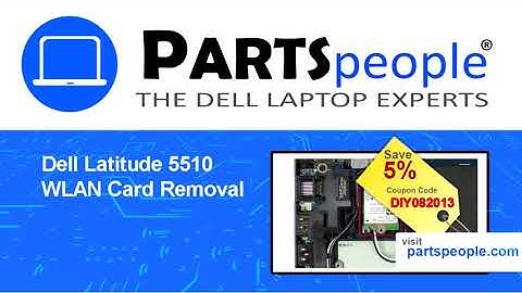 Dell Latitude 5510 (P80F002) WLAN Card How-To Video Tutorial