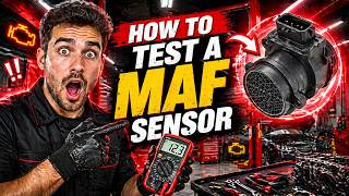 how to test the maf sensor