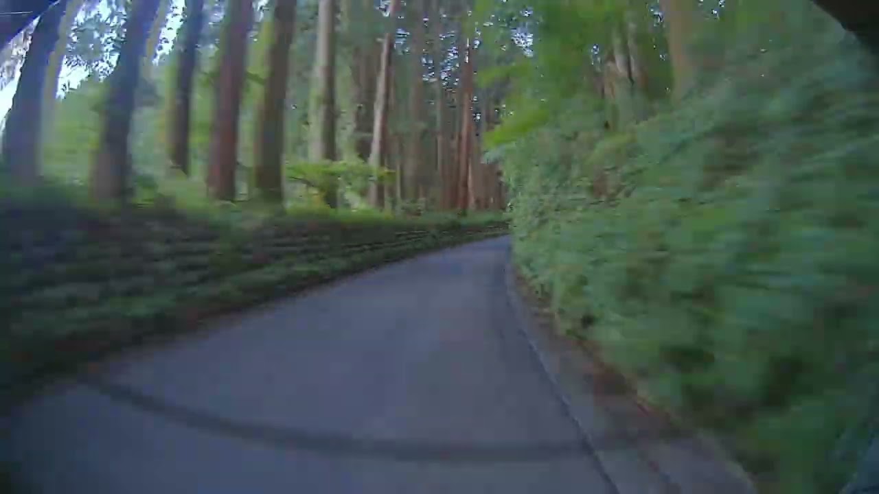 20260825 日光例幣使街道 Nikko Reiheishi Kaido 後方視界 - YouTube