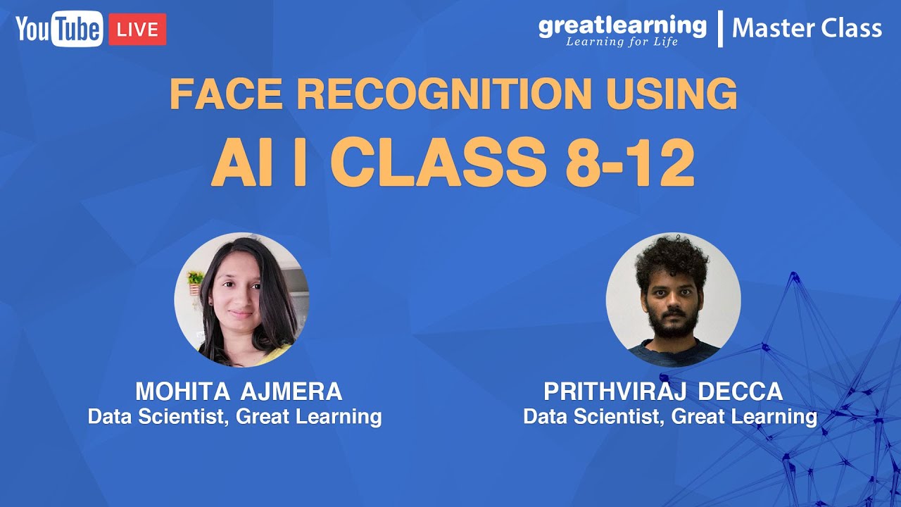 Face Recognition Using AI | Artificial Intelligence Live Session ...