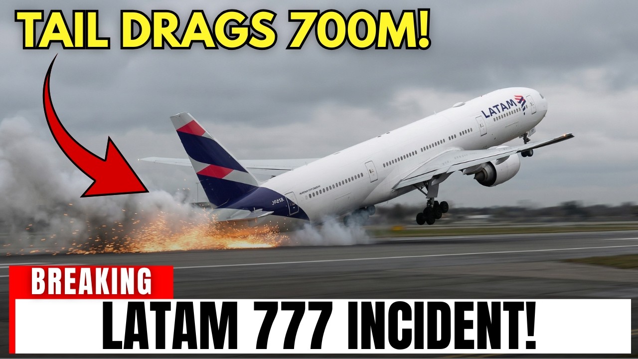 LATAM 777 Drags Tail for 723 Meters at Milan After Crew Uses Wrong Weight Data