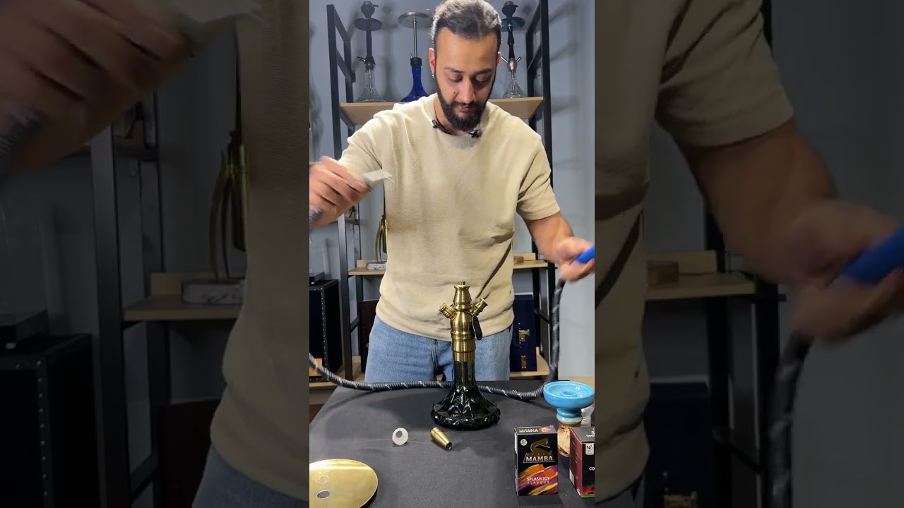 Opulence awaits. Introducing the COCOYAYA Morocco Hookah (Golden). ✨ 