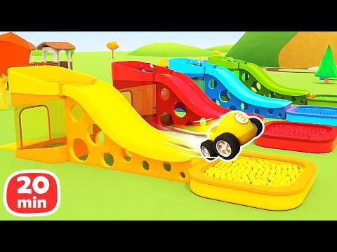 Helper Cars Cartoons. Animated compilation for children