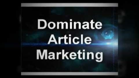 How to be successful with Article Marketing