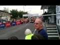 Fire engine interrupts Otley cycle race