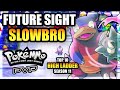 UNSTOPPABLE Future Sight Slowbro Wrecks Stall?! Top 10 High Ladder! PokeMMO PvP OU