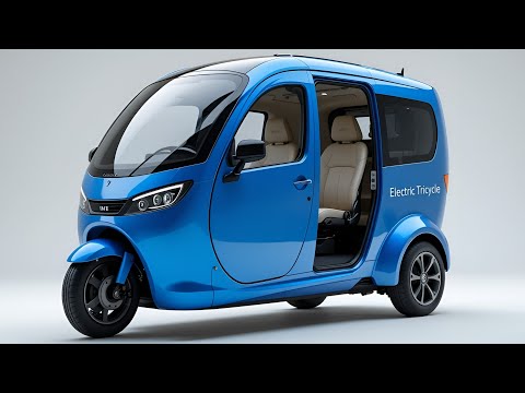 2025 Mint Blue Electric Trike Camper Review | Game-Changer