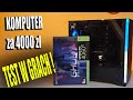 Komputer za 4000 zł ! RTX4060 Ti + R5 5500 8 GIER