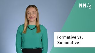 Formative vs. Summative Usability Evaluation