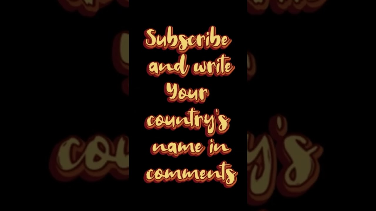 Mark your country’s attendence in comments !! 🥳🤗 