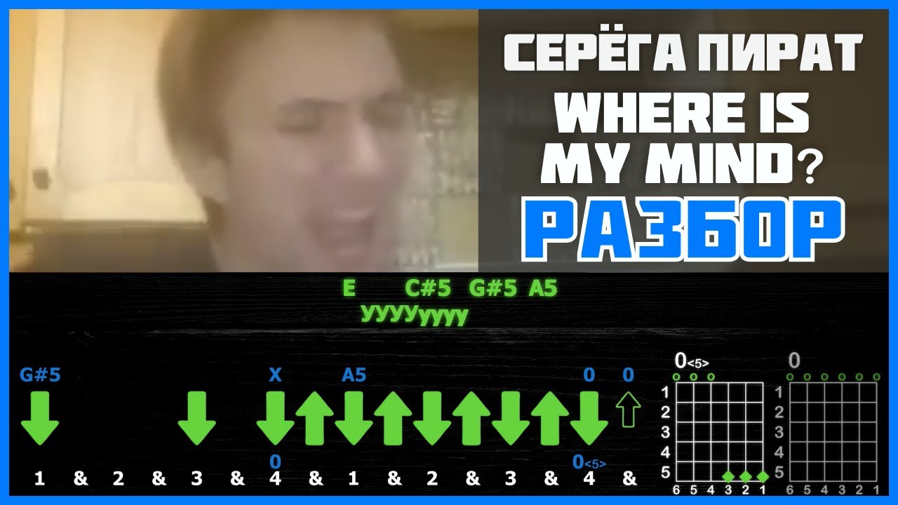 🎸 Seryoga Pirat – "Where Is My Mind" on guitar: DETAILED ANALYSIS! (Playing + detailed analysis) 🎸🌊