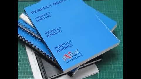 perfect binding