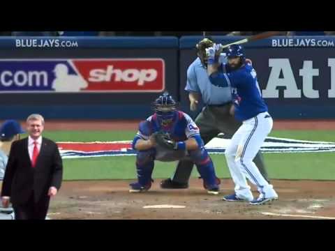 José Bautista KOs Stephen Harper
