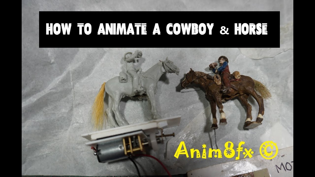 HOW TO ANIMATE COWBOY & HORSE