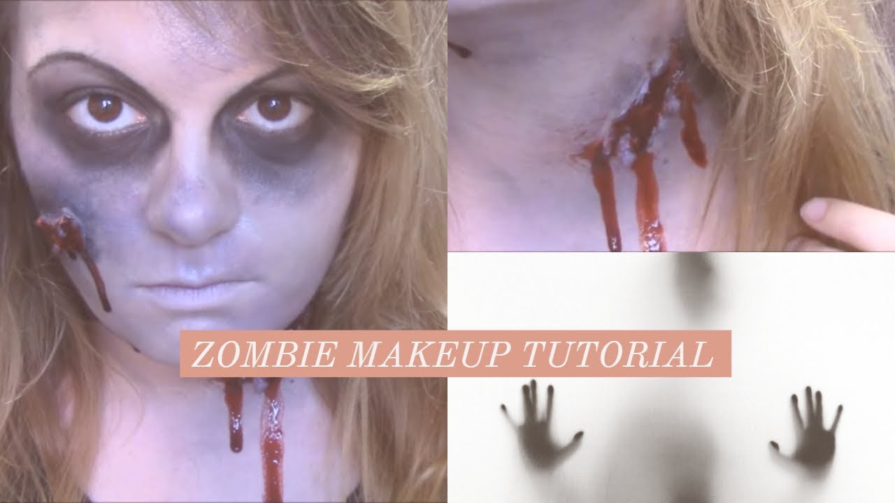 Easy Zombie Makeup Tutorial For Halloween Without Latex