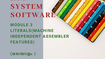 Literals-Machine independent assembler feature
