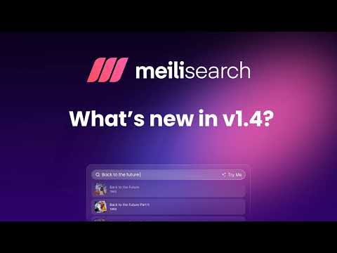 What's new in Meilisearch v1.4?