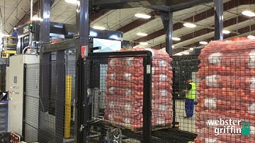 Fully Automatic Stretch Net Wrapping Protection of Tall Unsteady Loads