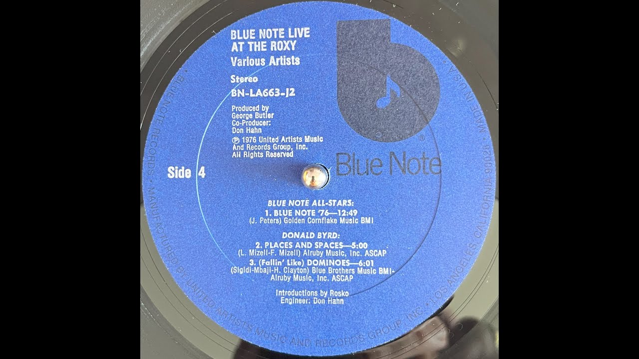 Donald Byrd (Bluenote Live at the Roxy) Fallin