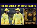 CSK Playoffs Chances IPL 2026: CSK ने MI को हराकर बचाई प्लेऑफ की उम्मीद, जाने पूरी बात | SportsNext