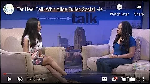 Tar Heel Talk With Alice Fuller, Social Media Tren...