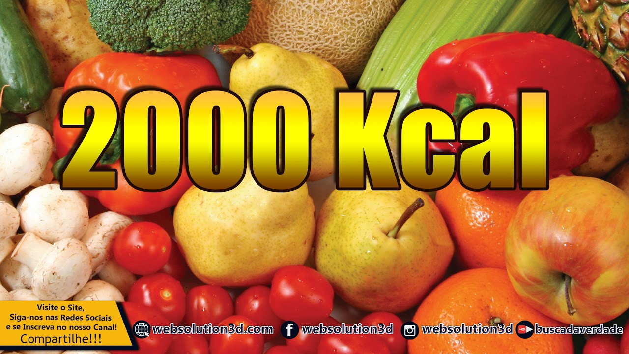 Vídeo: 2000 calorie intake