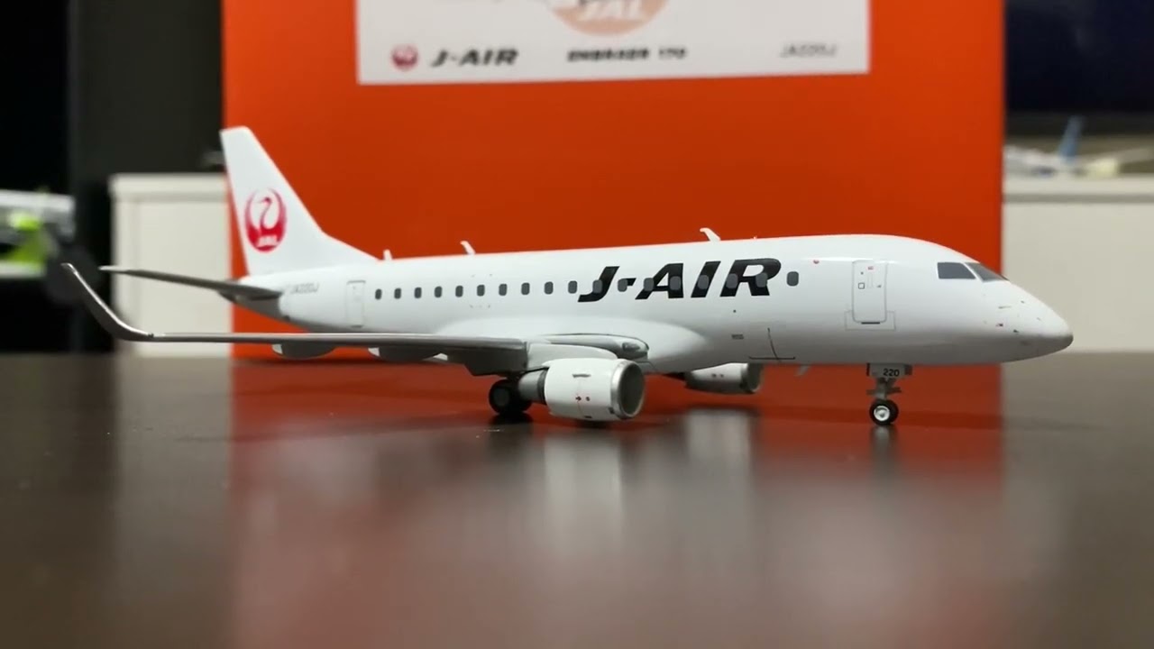 [飛行機模型]ジェイエア 日本航空 ERJ170 1/200 JC Wings
