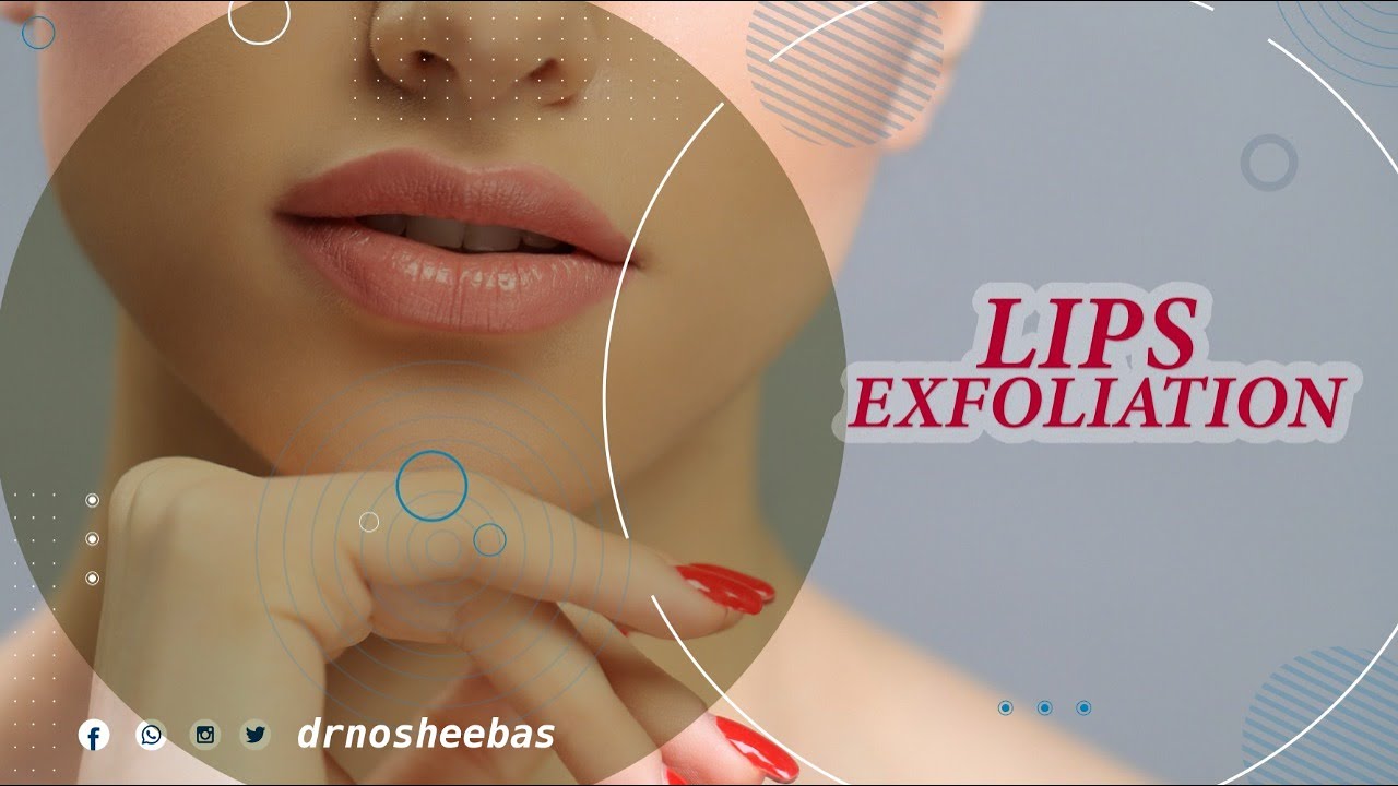 Lips exfoliator at home and moisturizer YouTube