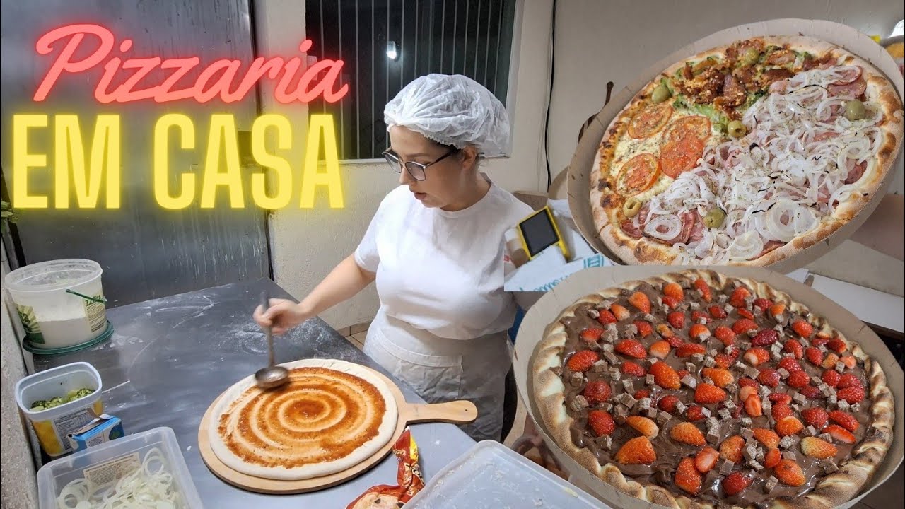 PRIMEIRO SABADO DE MAIO VENDENDO PIZZAS EM CASA I PIZZARIA DELIVERY COM FORNO PAULISTANO #367