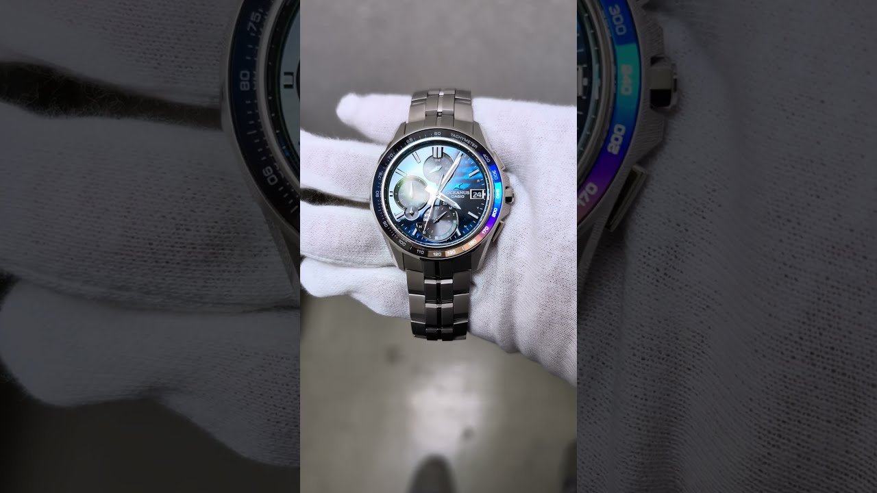 OCEANUS【OCW-S7000BV-2AJR】オシアナス - YouTube