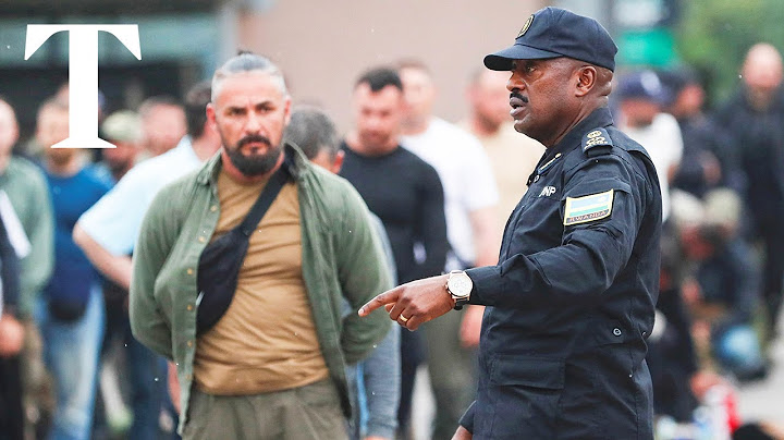 Foreign mercenaries surrender to UN forces in Rwanda