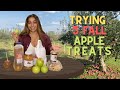 Let&#39;s Go To An Apple Orchard + Trying 5 Fall Apple Treats | Taste-Test | Fall 2021 Vlog