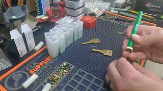 MX 13 Restricted Master Key - Part 2B - Pinning the locks